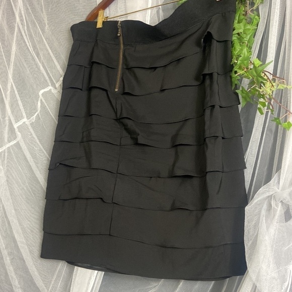 Alfani Black Layered Skirt​ - Picture 4 of 7